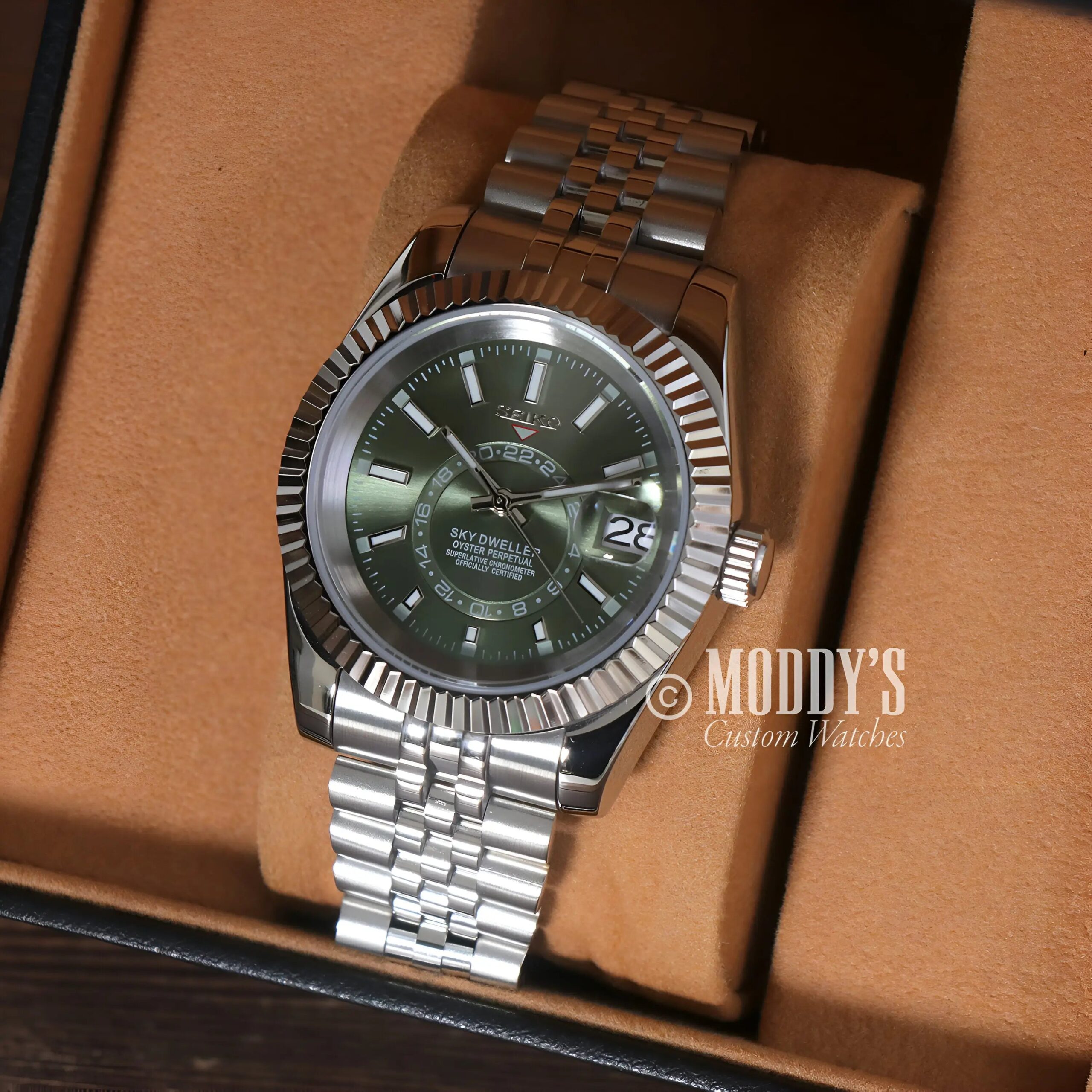 Seikojust | Sky Dweller Mint Green