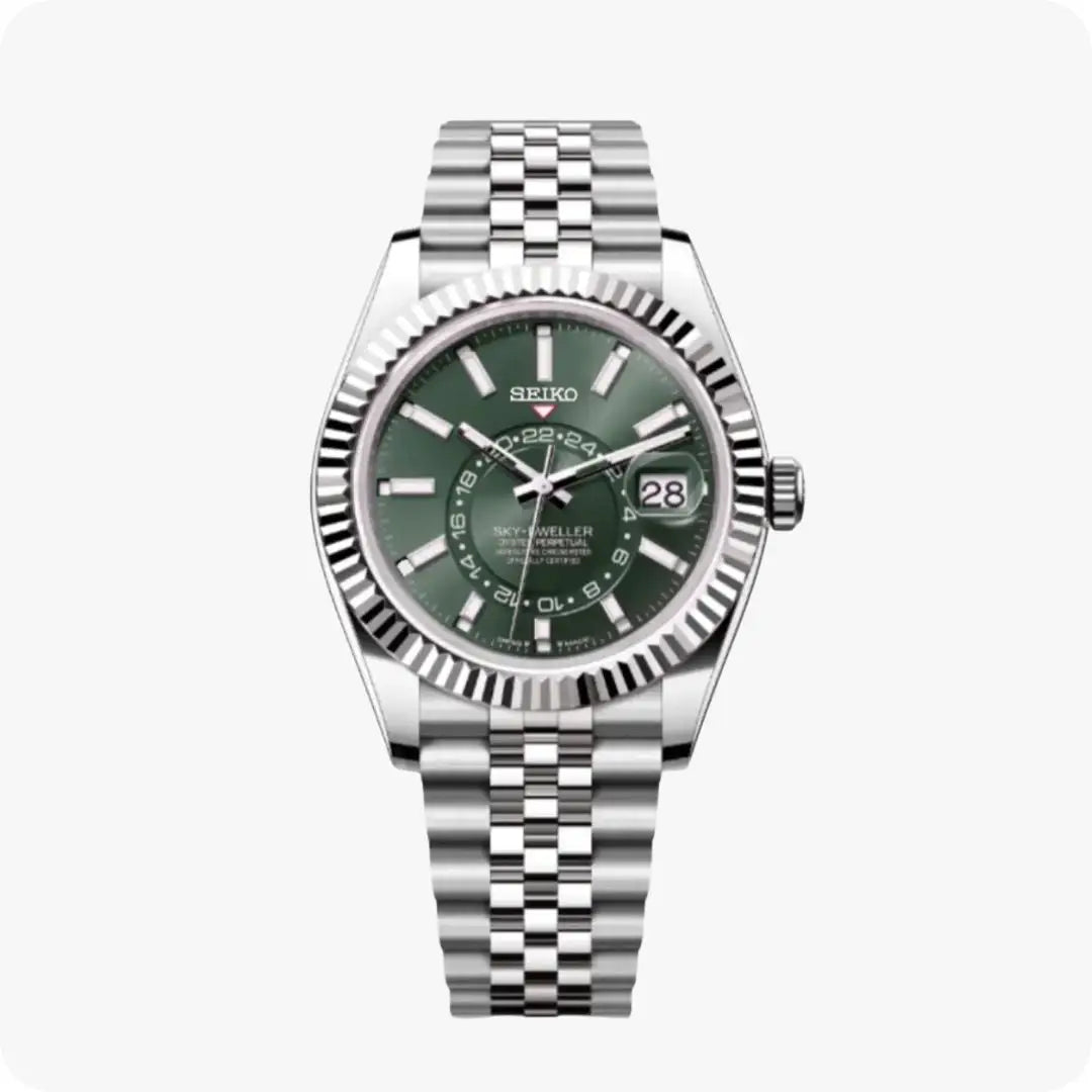 Seikojust | Sky Dweller Mint Green