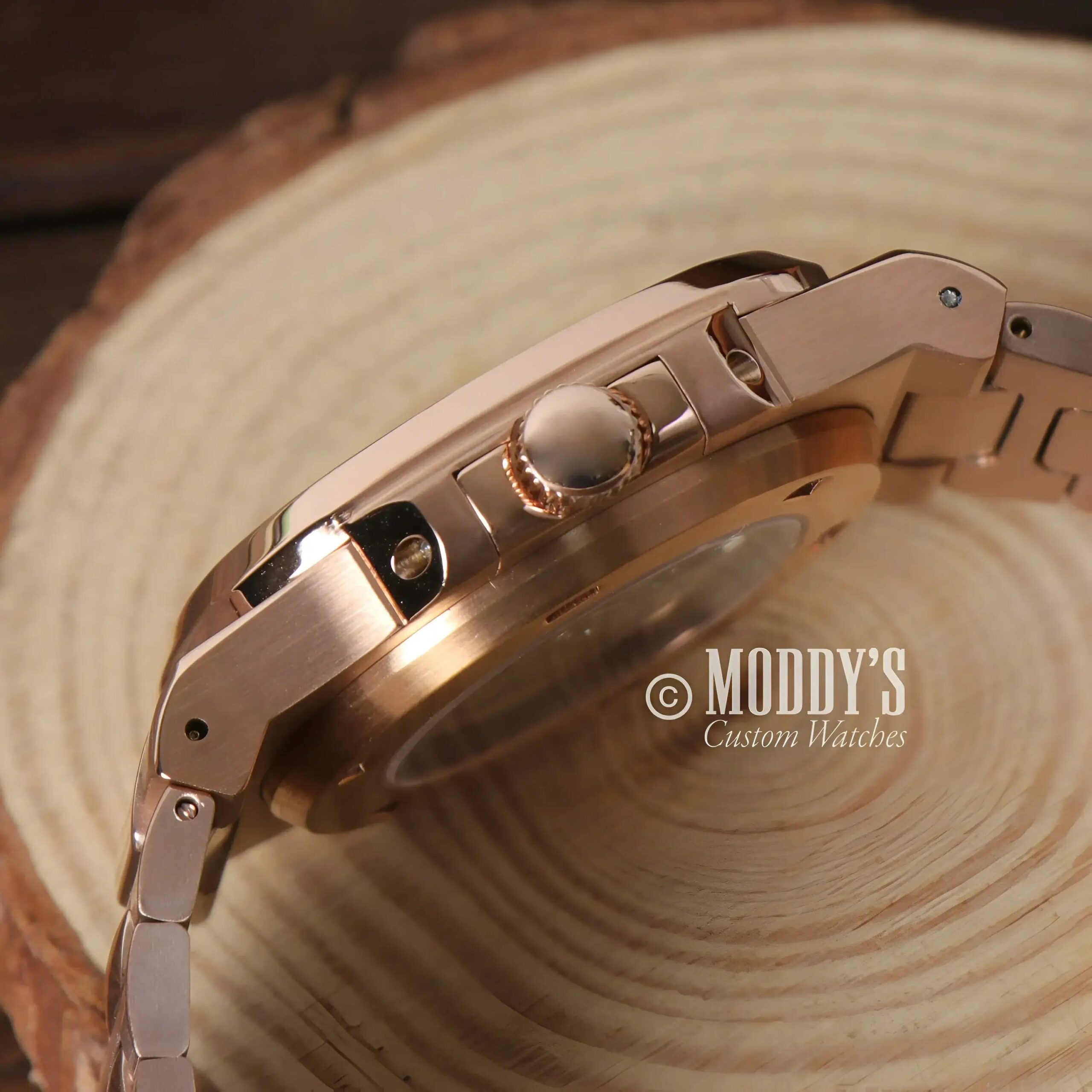 Nautiko | Rose Gold Royal Blue