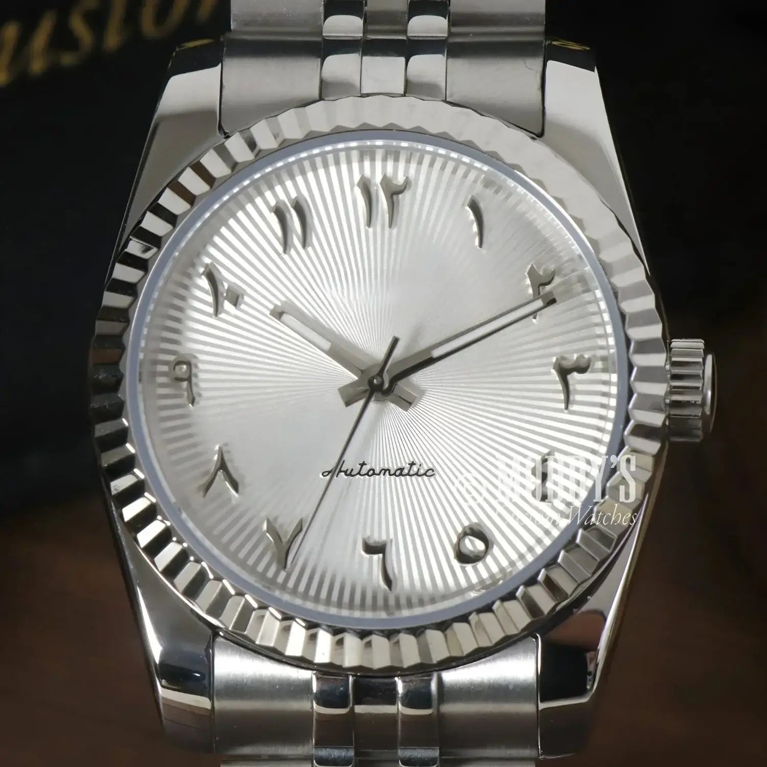 Seikojust | White Arabic Textured - Image 3
